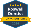 badge patient roswell dentist 2024