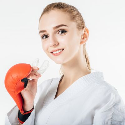Custom sports mouthguards Roswell Complete Dentistry protection